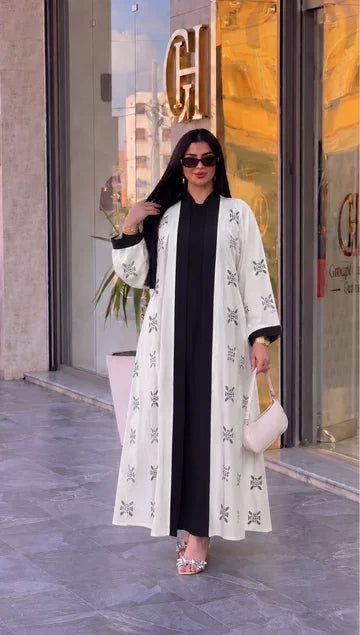 ✨ فرصة ما كتعاودش! أنصومبل 2 قطع بأناقة راقية اليوم فقط بـ 229 درهم👗🧕 للمحجبات وغير المحجبات 👌 بثوب لولان عالي الجودة - توصيل مجاني 🚚🌼🌼